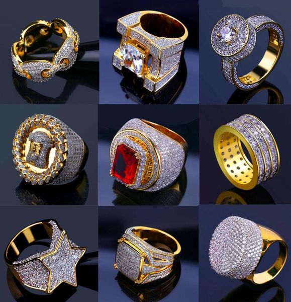 bling iced out gold rings mens hip hop jewelry cool cz stone luxury deisnger men hiphop rings b068937972, Golden;silver
bling iced out gold rings mens hip hop jewelry cool cz stone luxury deisnger men hiphop rings b068937972, Golden;silver