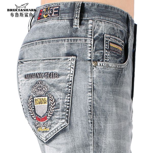 men's jeans bruce shark summer men thin stretch cotton straight casual fashion denim cowboys men's washed 230625, Blue
men's jeans bruce shark summer men thin stretch cotton straight casual fashion denim cowboys men's washed 230625, Blue