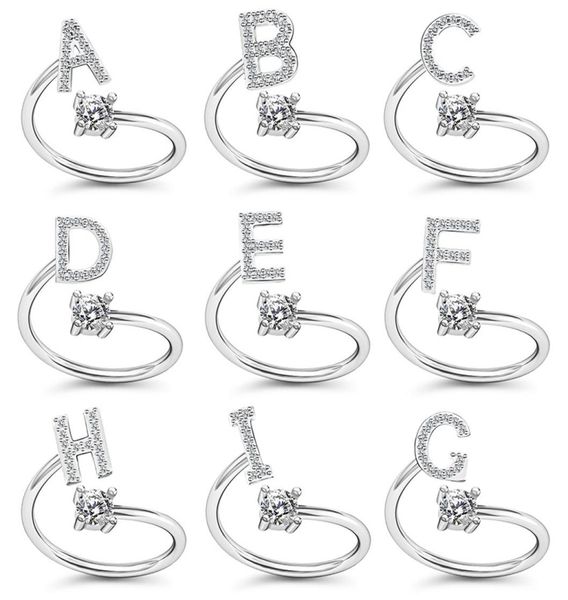 gold color initials az letter alphabet adjustable opening rhinestone finger rings for women party wedding gift jewelry5375317, Silver
gold color initials az letter alphabet adjustable opening rhinestone finger rings for women party wedding gift jewelry5375317, Silver
