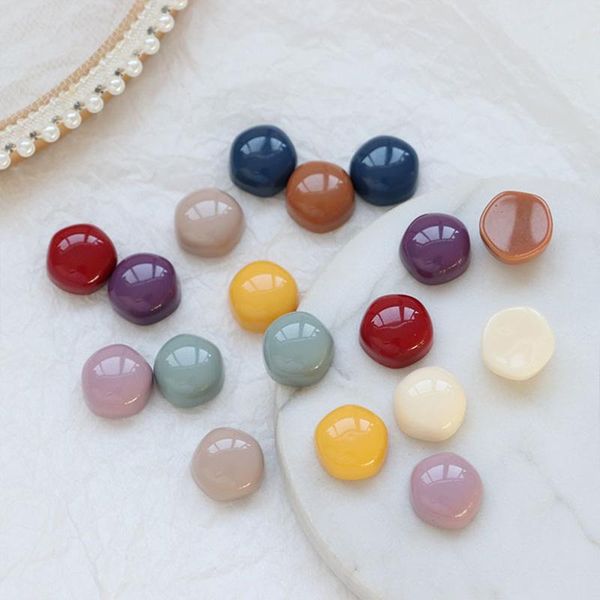 crystal 50pcs 15mm sweet chunky irregular round beads flat back circle buttons to diy earrings decorate cell phone jewelry ornaments
crystal 50pcs 15mm sweet chunky irregular round beads flat back circle buttons to diy earrings decorate cell phone jewelry ornaments
