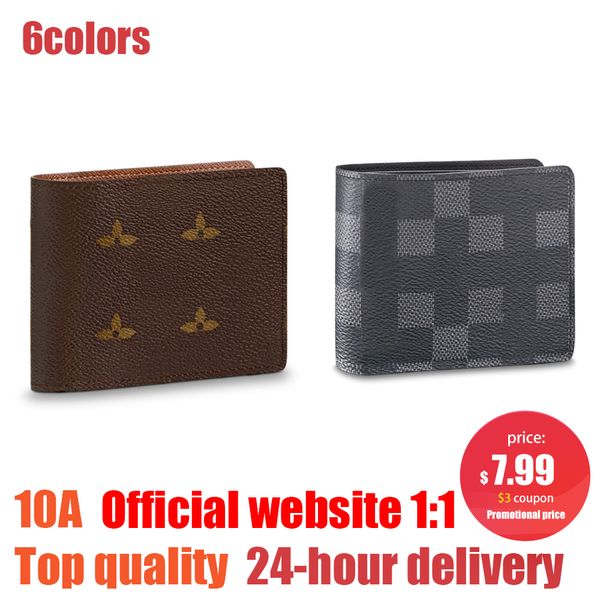 2023 new m60895 multiple wallets card holders mens coin purses business luxury designer credit card slots wallet womens purse key pouch pass, Red;black
2023 new m60895 multiple wallets card holders mens coin purses business luxury designer credit card slots wallet womens purse key pouch pass, Red;black