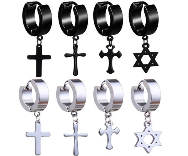stainless steel cross star dangle fake piercing earrings men hypoallergenic nonpiercing clip on hoop earrings for women punk jewe1255753, Silver
stainless steel cross star dangle fake piercing earrings men hypoallergenic nonpiercing clip on hoop earrings for women punk jewe1255753, Silver