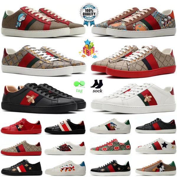 casual shoes ace bee snake tiger chaussures leather designer sneakers embroidered stripes white flat walking womens men sports sneaker train, Black
casual shoes ace bee snake tiger chaussures leather designer sneakers embroidered stripes white flat walking womens men sports sneaker train, Black