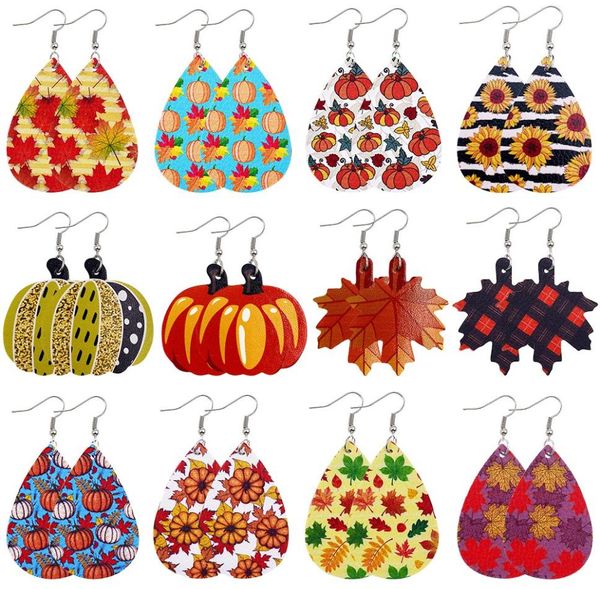 stology fall faux leather earrings autumn teardrop dangle earrings bulk pumpkin maple leaf thanksgiving jewelry fashion accessory4884107, Silver
stology fall faux leather earrings autumn teardrop dangle earrings bulk pumpkin maple leaf thanksgiving jewelry fashion accessory4884107, Silver