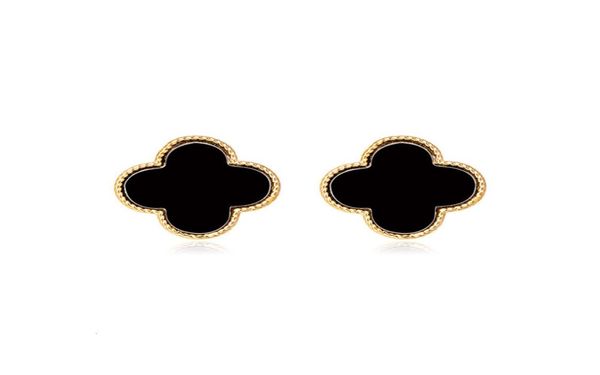 925 silver needle love korean personalized clover earrings women039s fashion simple five pointed star small earrings trend6200145, Black
925 silver needle love korean personalized clover earrings women039s fashion simple five pointed star small earrings trend6200145, Black