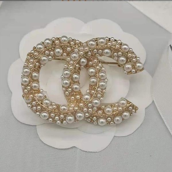 designer pearl brooches fashion mens womens brand double letter brooche sweater suit brought pin clothing jewelry accessories gifts 20style, Gray
designer pearl brooches fashion mens womens brand double letter brooche sweater suit brought pin clothing jewelry accessories gifts 20style, Gray