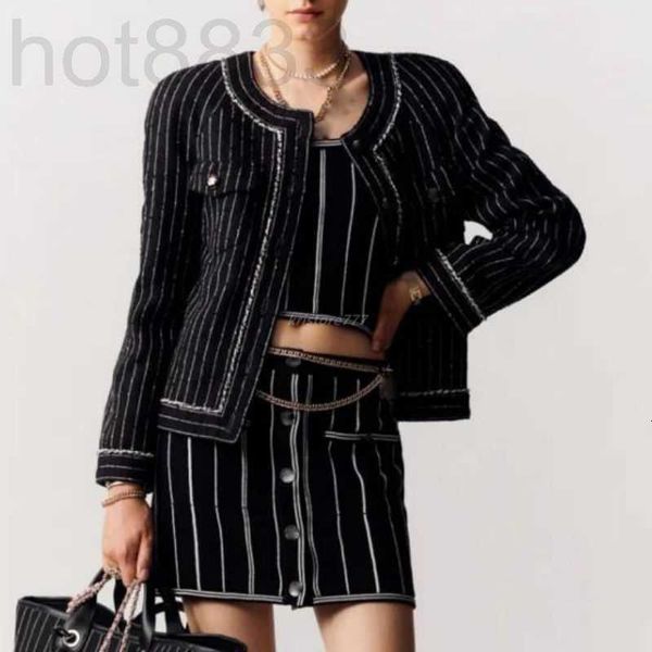 two piece dress designer women sets knits suits with striped print girls runway high end luxury brand tee vest t shirt crop camisole mini s, White
two piece dress designer women sets knits suits with striped print girls runway high end luxury brand tee vest t shirt crop camisole mini s, White