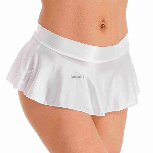 glossy ruffled skirt women's mini skirt short skirt shiny low tail pleated rock miniskirts clubwear bikini bottoms cover up l230621, Black
glossy ruffled skirt women's mini skirt short skirt shiny low tail pleated rock miniskirts clubwear bikini bottoms cover up l230621, Black