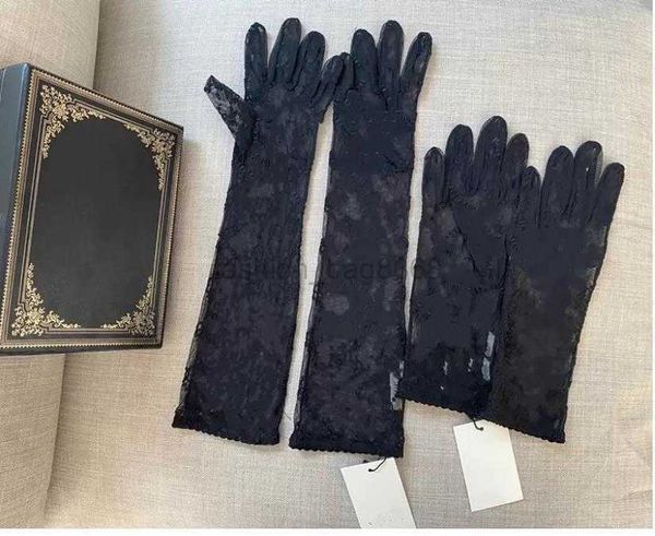 black lace tulle gloves for women designer ladies beige letters print embroidered driving party wedding mittens girls ins fashion thin party, Blue;gray
black lace tulle gloves for women designer ladies beige letters print embroidered driving party wedding mittens girls ins fashion thin party, Blue;gray