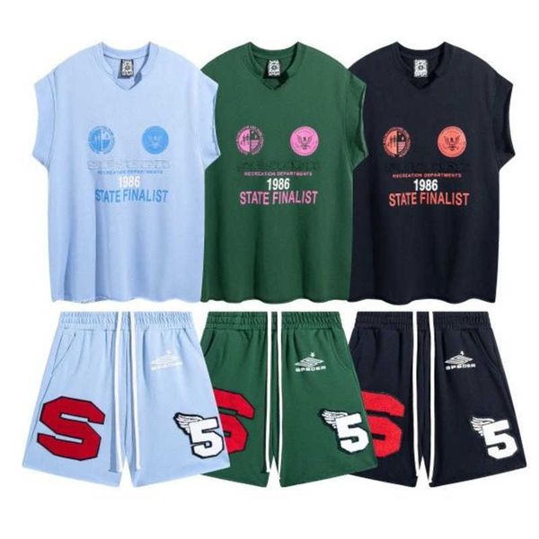 american basketball suit men tshirt shorts two-piece sp5der designer tracksuit letters embroidered sweatshirt mens t-shirt pants suits, Gray
american basketball suit men tshirt shorts two-piece sp5der designer tracksuit letters embroidered sweatshirt mens t-shirt pants suits, Gray