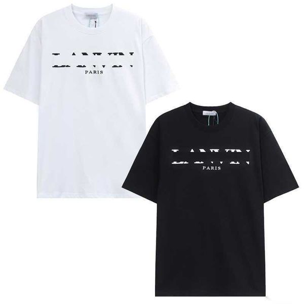 2023 lanvins designer men's t-shirts luxury embroidery letter short sleeve crewneck tees casual cotton tees sports t shirts women', White;black
2023 lanvins designer men's t-shirts luxury embroidery letter short sleeve crewneck tees casual cotton tees sports t shirts women', White;black
