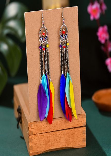 ethnic style tassel feather earrings earrings jewelry explosion bohemian earrings popular jewelry8075093, Silver
ethnic style tassel feather earrings earrings jewelry explosion bohemian earrings popular jewelry8075093, Silver