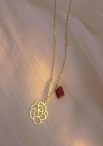 pendant necklaces 2021 trendy fine rose flower pearl chain necklace for women accessories korean fashion jewelry wedding party gif5079994, Silver
pendant necklaces 2021 trendy fine rose flower pearl chain necklace for women accessories korean fashion jewelry wedding party gif5079994, Silver