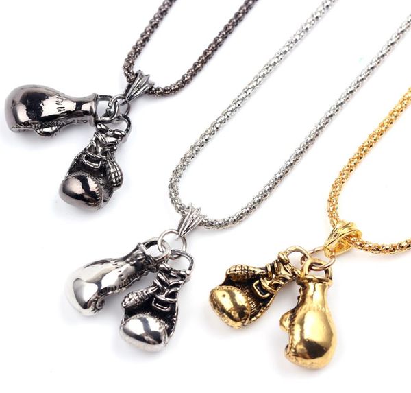 mini boxing glove necklace gold color chain pair boxing glove pendant necklaces for men boys charm fashion sport fitness jewelry2597805, Silver
mini boxing glove necklace gold color chain pair boxing glove pendant necklaces for men boys charm fashion sport fitness jewelry2597805, Silver
