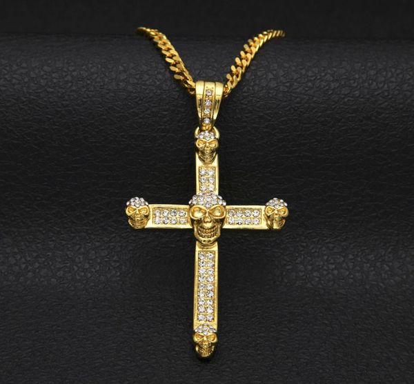 personality men hiphop necklace fashion jewelry crystal skull cross pendants necklaces chokers gothic punk party gifts for men nl5081439, Silver
personality men hiphop necklace fashion jewelry crystal skull cross pendants necklaces chokers gothic punk party gifts for men nl5081439, Silver