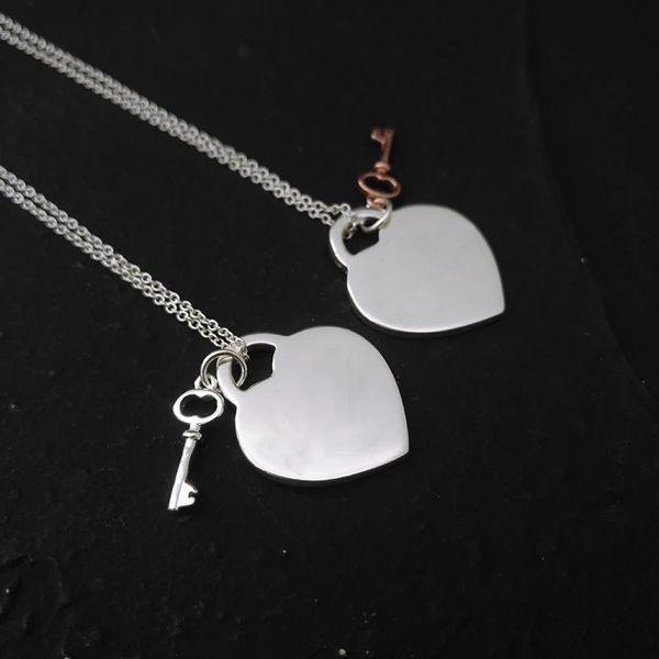 heart necklace 925 silver designer jewelry vintage couple pendant key gold tag luxury necklaces valentine day gifts for girlfriend exquisite
heart necklace 925 silver designer jewelry vintage couple pendant key gold tag luxury necklaces valentine day gifts for girlfriend exquisite