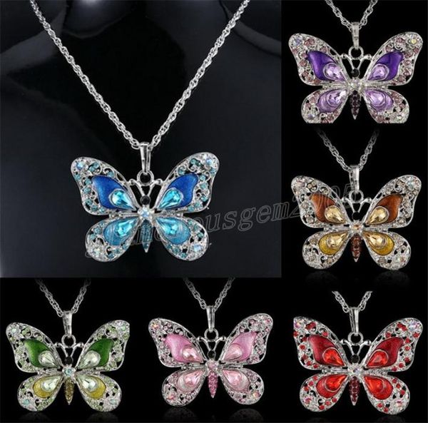 butterfly sweater chain crystal rhinestone pendant necklaces for girls fashion women necklaces jewelry animal choker charm necklac9969707, Silver
butterfly sweater chain crystal rhinestone pendant necklaces for girls fashion women necklaces jewelry animal choker charm necklac9969707, Silver