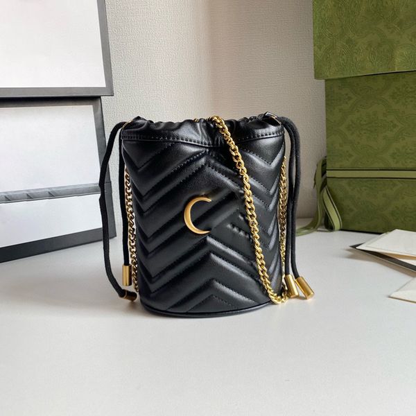 leather bag designer bag womens mini bucket bag solid color letter shoulder bag classic vintage crossbody bag 575163
leather bag designer bag womens mini bucket bag solid color letter shoulder bag classic vintage crossbody bag 575163