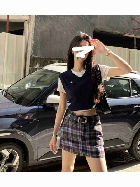 thai stylege skirt summer high waist thin plaid short dark grey plaid skirt women l230621, Black
thai stylege skirt summer high waist thin plaid short dark grey plaid skirt women l230621, Black