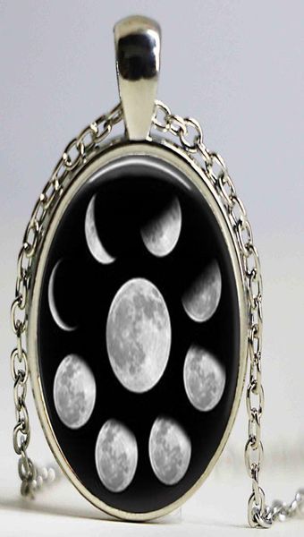 new arrival wiccan pendant necklace lunar cycle moon phases moon nebula pagan necklace glass cabochon jewelry6573507, Silver
new arrival wiccan pendant necklace lunar cycle moon phases moon nebula pagan necklace glass cabochon jewelry6573507, Silver