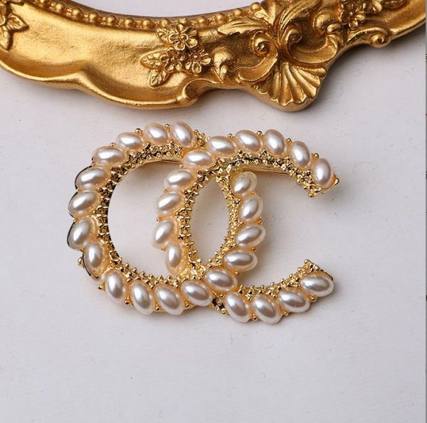 retro gold plated brand designer letters brooch fashion famous women alloy letter pearl crystal rhinestone suit pin jewelry 20style, Gray
retro gold plated brand designer letters brooch fashion famous women alloy letter pearl crystal rhinestone suit pin jewelry 20style, Gray