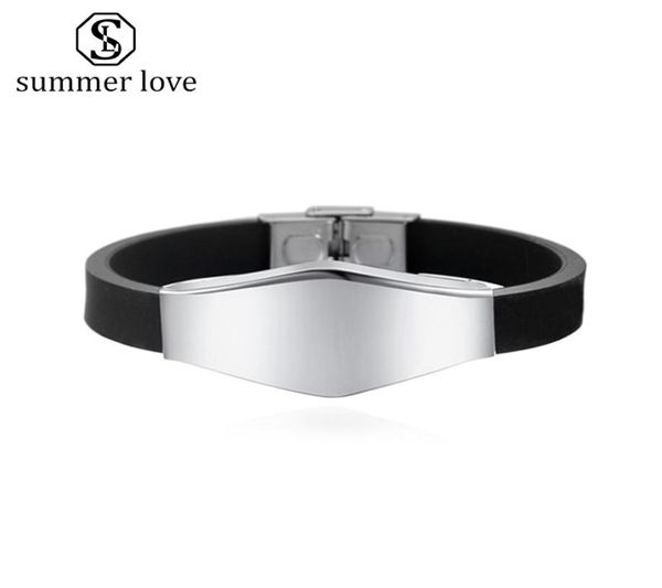 dog tag silicone bracelet stainless steel mens bracelet personalized diy custom engravable name bangle gift blank adjustable brace4901000, Golden;silver
dog tag silicone bracelet stainless steel mens bracelet personalized diy custom engravable name bangle gift blank adjustable brace4901000, Golden;silver