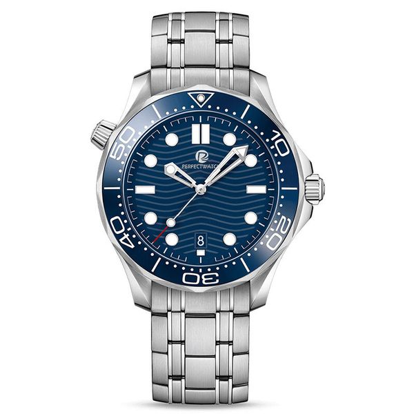 men's watch automatic mechanical watch sapphire fiberglass strap silicone strap designer creates classic fashion, Slivery;brown
men's watch automatic mechanical watch sapphire fiberglass strap silicone strap designer creates classic fashion, Slivery;brown
