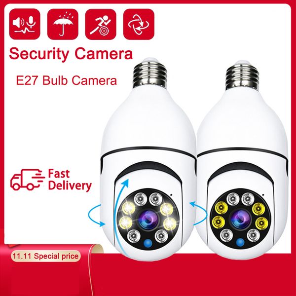 wifi 360 panoramic bulb camera 1080p surveillance camera wireless home security cameras night vision two way audio smart motion detection
wifi 360 panoramic bulb camera 1080p surveillance camera wireless home security cameras night vision two way audio smart motion detection