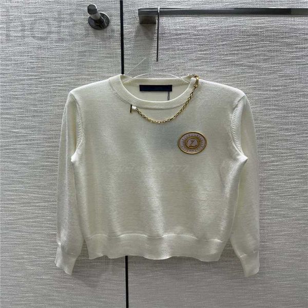 women's sweaters designer women wool knits with letter embroidery pattern girls milan runway tank crop shirt high end stretch slim pul, White;black
women's sweaters designer women wool knits with letter embroidery pattern girls milan runway tank crop shirt high end stretch slim pul, White;black