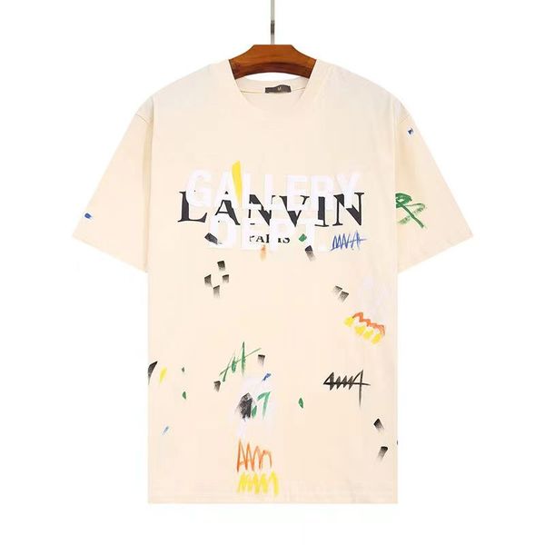 fog hand-painted graffiti spray ink short-sleeved t-shirts for men and women designer 2lanvin t-shirt1111, White;black
fog hand-painted graffiti spray ink short-sleeved t-shirts for men and women designer 2lanvin t-shirt1111, White;black