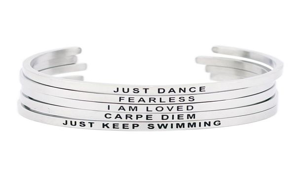 stainless steel bangle engraved positive inspirational quote cuff bracelet bangle silver mantra bangle for women gift7382620, Black
stainless steel bangle engraved positive inspirational quote cuff bracelet bangle silver mantra bangle for women gift7382620, Black