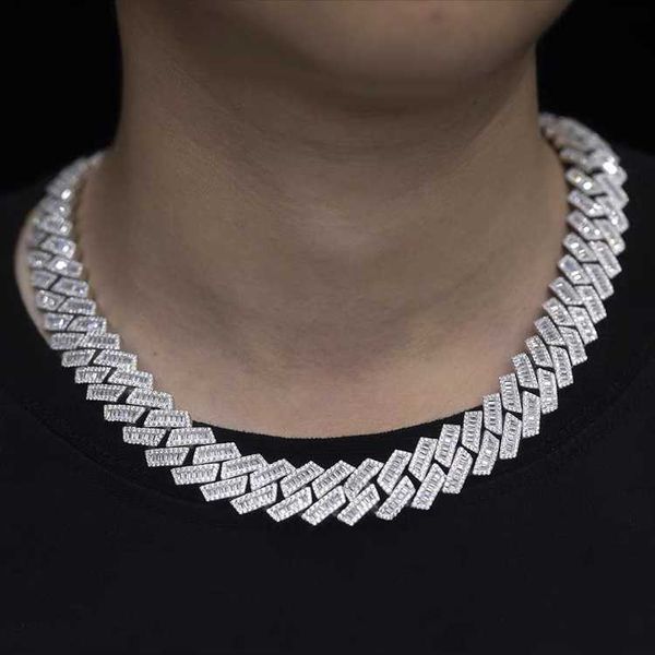 customized quality sterling silver vvs d color baguette shape moissanite with gra cuban link chain for men's rapper life
customized quality sterling silver vvs d color baguette shape moissanite with gra cuban link chain for men's rapper life
