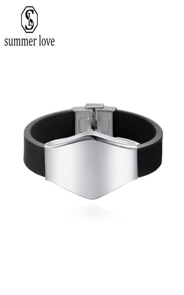 dog tag silicone bracelet stainless steel mens bracelet personalized diy custom engravable name bangle gift blank adjustable brace7560107, Golden;silver
dog tag silicone bracelet stainless steel mens bracelet personalized diy custom engravable name bangle gift blank adjustable brace7560107, Golden;silver