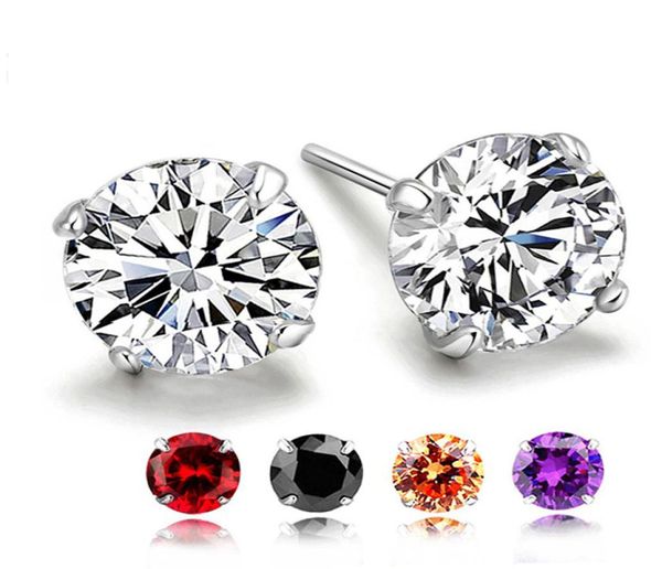 925 sterling silver trendy multicolor round design cz stone stud earrings for women gifts jewelry earrings vichok1453612, Golden;silver
925 sterling silver trendy multicolor round design cz stone stud earrings for women gifts jewelry earrings vichok1453612, Golden;silver