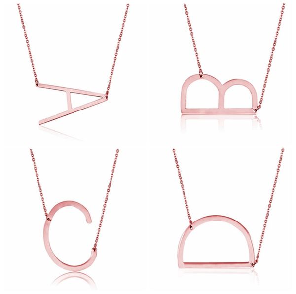 letter pendant alphabet intitial rose gold stainless steel necklaces choker character necklace women fashion jewelry whole2347061, Silver
letter pendant alphabet intitial rose gold stainless steel necklaces choker character necklace women fashion jewelry whole2347061, Silver
