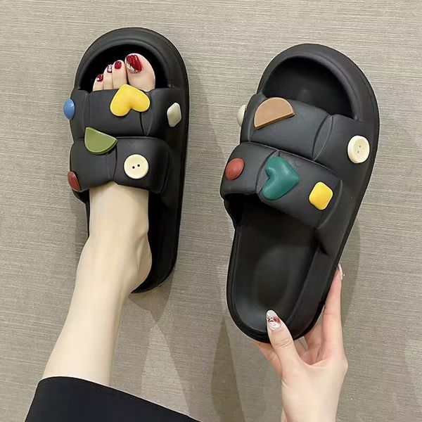 summer soft-soled slippers women fashion quiet non-slip foot massage outdoor comfort lovely beautiful beach sandals, Black
summer soft-soled slippers women fashion quiet non-slip foot massage outdoor comfort lovely beautiful beach sandals, Black