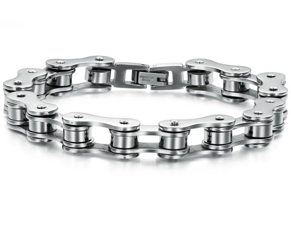 classic men039s bike bracelet stainless steel bracelets polish bangle bracelet link chain bracelet for men gifts7908165, Black
classic men039s bike bracelet stainless steel bracelets polish bangle bracelet link chain bracelet for men gifts7908165, Black
