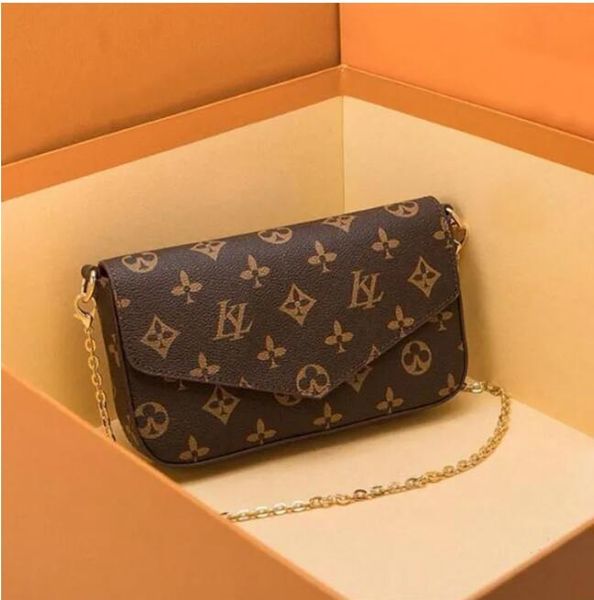 multi felicie pochette designer bag women shoulder bag luxury chain purse handbag lady leather messenger bags cute brown flowers coffee grid
multi felicie pochette designer bag women shoulder bag luxury chain purse handbag lady leather messenger bags cute brown flowers coffee grid
