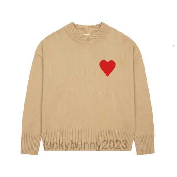 amis paris fashion mens designer amies knitted sweater embroidered red heart solid color big love round neck sweaters for men and women 554z, White;black
amis paris fashion mens designer amies knitted sweater embroidered red heart solid color big love round neck sweaters for men and women 554z, White;black