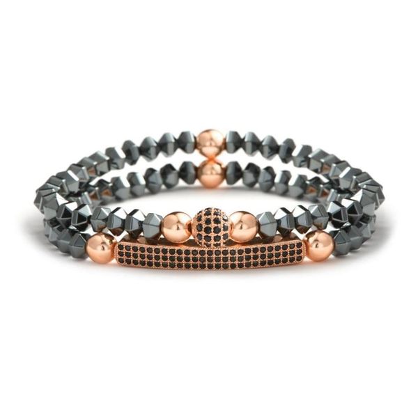 beaded strands fashion set men bracelet geometry natural hematite braclet rose gold copper beads pava zirconia braslet hombre jew2256790, Black
beaded strands fashion set men bracelet geometry natural hematite braclet rose gold copper beads pava zirconia braslet hombre jew2256790, Black