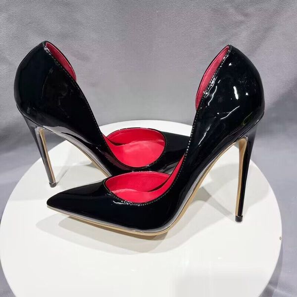 fashion red inside patent women pumps supper high heels shoes woman zapato de tacn dorsay & two-piecebig size 44 45, Black
fashion red inside patent women pumps supper high heels shoes woman zapato de tacn dorsay & two-piecebig size 44 45, Black