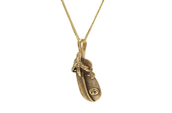 mens hip hop stainless steel eagle claw feather pendant necklace gold silver color cuban chain titanium steel fashion vintage punk7020968
mens hip hop stainless steel eagle claw feather pendant necklace gold silver color cuban chain titanium steel fashion vintage punk7020968