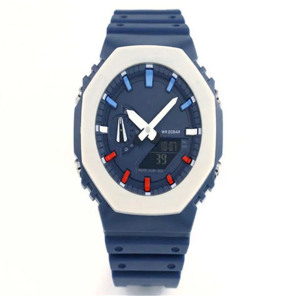 men's sport quartz digital watch iced out watch waterproof detachable assembly world time led automatic hand lamp 2100 series, Slivery;brown
men's sport quartz digital watch iced out watch waterproof detachable assembly world time led automatic hand lamp 2100 series, Slivery;brown