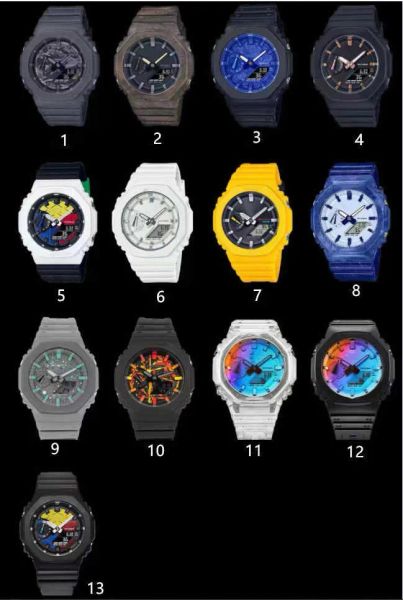 iced out watch 18 colors waterproof men's sports quartz 2100 watch full feature led automatic hand raise light world time oak collectio, Slivery;brown
iced out watch 18 colors waterproof men's sports quartz 2100 watch full feature led automatic hand raise light world time oak collectio, Slivery;brown