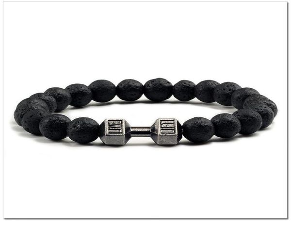 lava bracelet black volcanic stone beads bracelets for women men fitness barbell jewelry mens bracelets4913272, Golden;silver
lava bracelet black volcanic stone beads bracelets for women men fitness barbell jewelry mens bracelets4913272, Golden;silver