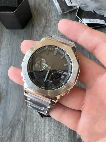 sports quartz men's watch iced out watch led automatic lifting light steel belt butterfly buckle waterproof all hands can operate gm oa, Slivery;brown
sports quartz men's watch iced out watch led automatic lifting light steel belt butterfly buckle waterproof all hands can operate gm oa, Slivery;brown