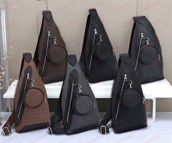 triangle chest bag designer zipper side pockets cross body bag circular coin wallet pendant multiple colors luxury waist bags
triangle chest bag designer zipper side pockets cross body bag circular coin wallet pendant multiple colors luxury waist bags
