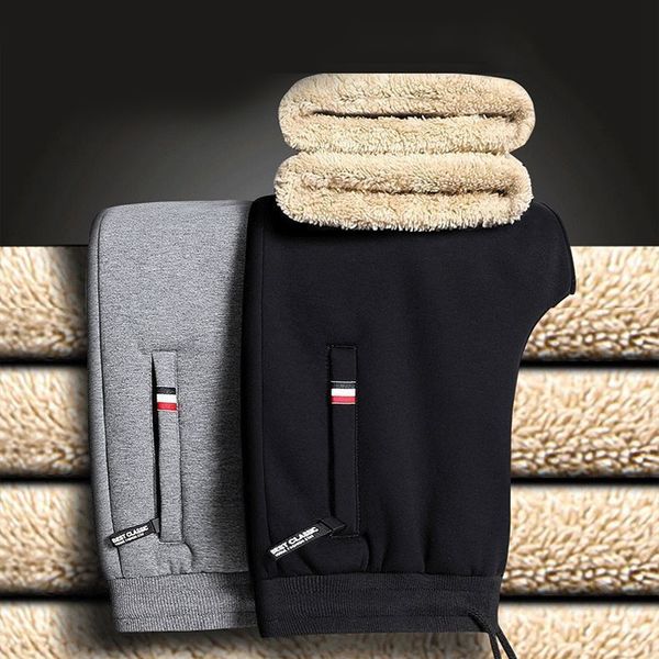 men's shorts autumn winter warm casual pant fleece thick trousers elastic waist drawstring sweatpants mens loose sportswear 230625, White;black
men's shorts autumn winter warm casual pant fleece thick trousers elastic waist drawstring sweatpants mens loose sportswear 230625, White;black