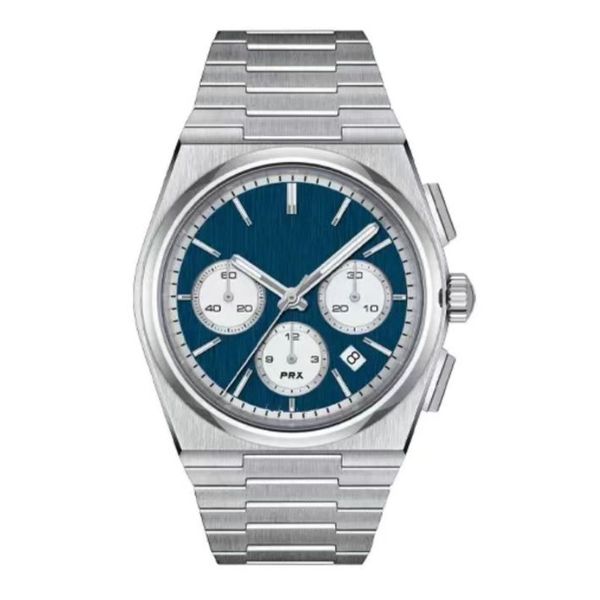 tisso mens watches panda dial chronograph quartz movement watch prx 6-pin 42mm montre do luxe classic style, Slivery;golden
tisso mens watches panda dial chronograph quartz movement watch prx 6-pin 42mm montre do luxe classic style, Slivery;golden