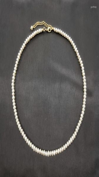 chains 4mm white freshwater pearl necklace 14k gold filled adjustable chain pearls beaded exquisite choker collier perles perlas w9122949, Silver
chains 4mm white freshwater pearl necklace 14k gold filled adjustable chain pearls beaded exquisite choker collier perles perlas w9122949, Silver
